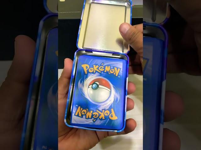 Cool Pokemon TIN BOX #shorts #pokemon #shortsvideo #youtubeshorts #short #ytshorts #pokémon