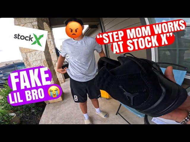 HIS SHOES WERE FAKE (GOT SCARED) GONE WRONG IN THE HOOD