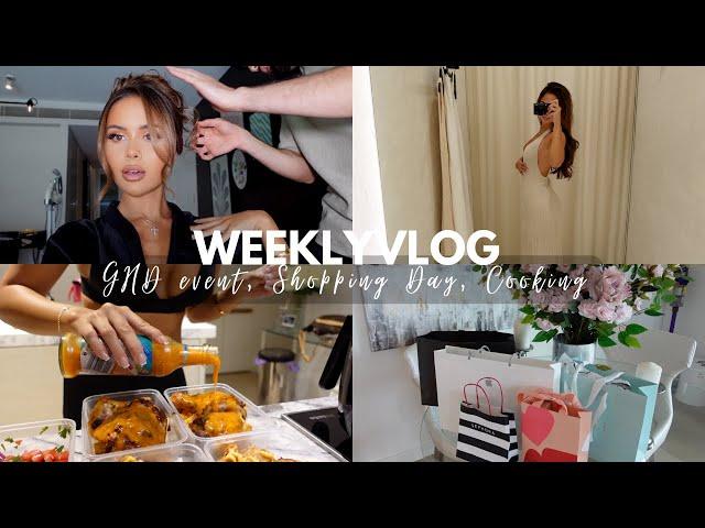 WEEKLY VLOG | Shopping Day + Haul, GHD Event In Sydney, Cooking & More!