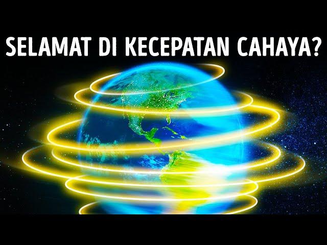 Apa yang Akan Terjadi kalau Bumi Berputar pada Kecepatan Cahaya