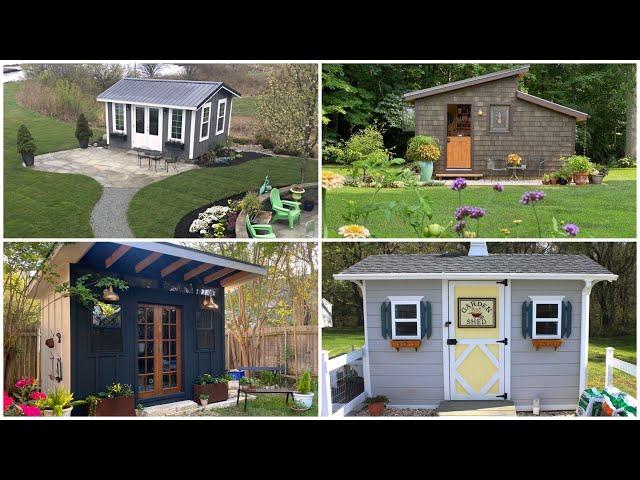 Beautiful Garden Shed Ideas!  // Garden Answer