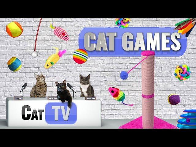 CAT Games TV | Ultimate Cat Toy Compilation | Videos For Cats to Watch | 