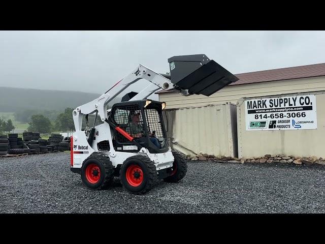 2012 Bobcat S650 Rubber Tire Skid Steer Loader Kubota Diesel 74HP Turbo For Sale Mark Supply Co