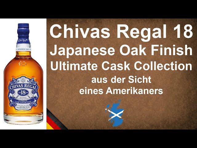 Chivas Regal 18 Japanese Oak Finish Ultimate Cask Collection mit 48% Blended Scotch - WhiskyJason