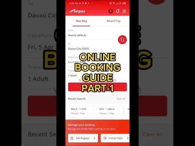 Online Flight Booking Guide Using Airpaz. Watch full video in my YouTube channel.