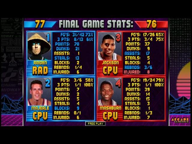 NBA Jam Tournament Edition [Arcade] | Mortal Kombat Edition