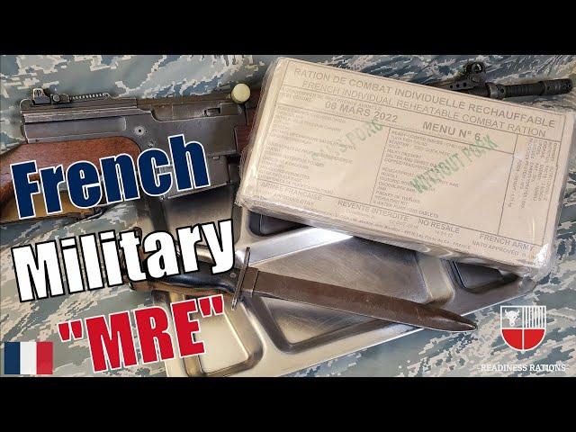 FRENCH Military MRE Review | RCIR Ration De Combat 24-HOUR Taste Test NATO Forces Meal Ready to Eat