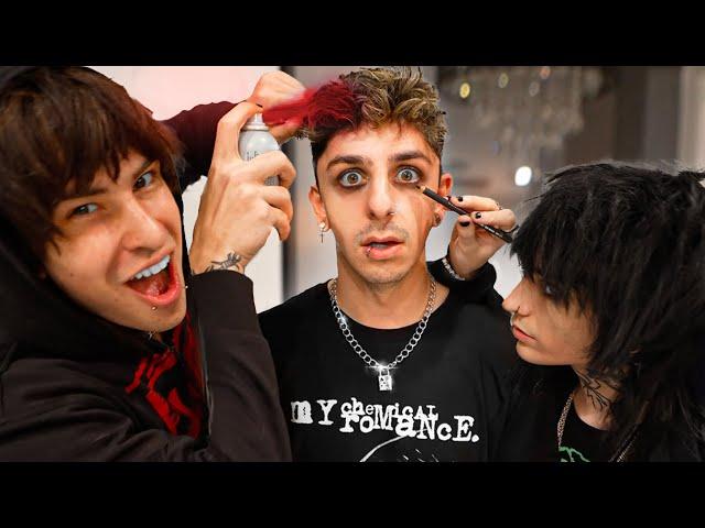 I Became Emo for 24 Hours! (ft. Jake & Johnnie)