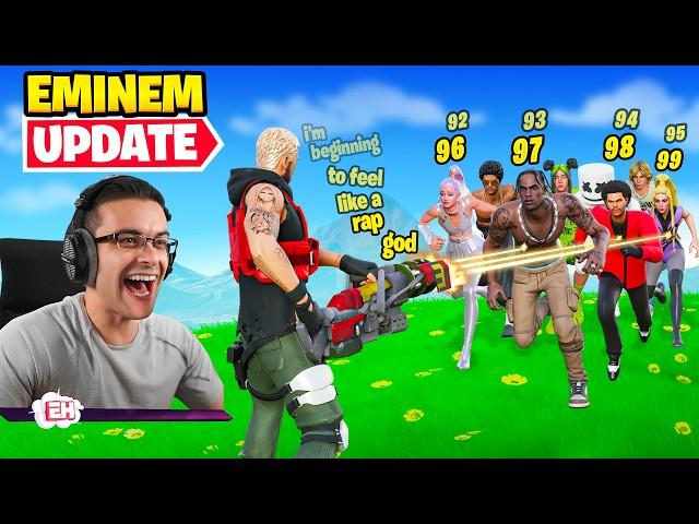 NickEh30 reacts to Eminem's Minigun & Spaghetti Grotto!