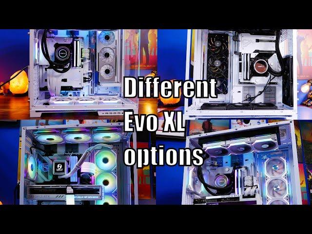 Lian Li Dynamic Evo XL options and build examples