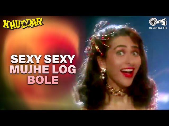 Sexy Sexy Mujhe Log Bole | Karisma Kapoor, Govinda | Alisha Chinai, Anu Malik | Khuddar | 90's Songs