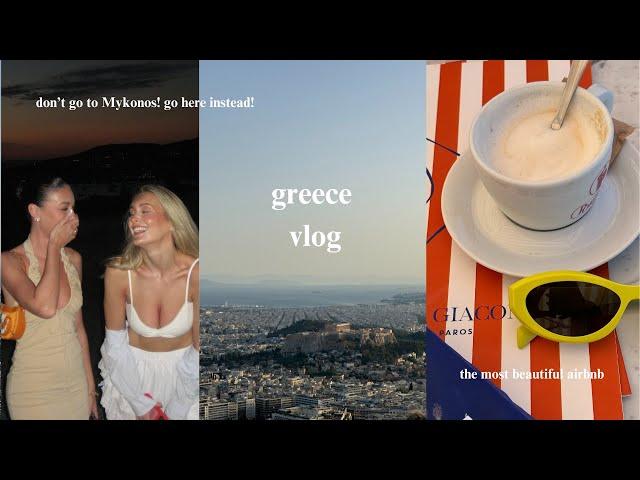 Paros, Greece Vlog: Girls Trip, Exploring the Best Beaches & Restaurants, Affordable Greek Island