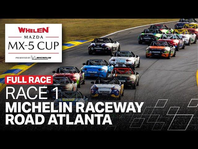 2024 IMSA Whelen Mazda MX-5 Cup at Michelin Raceway Road Atlanta | Race 1 | Georgia