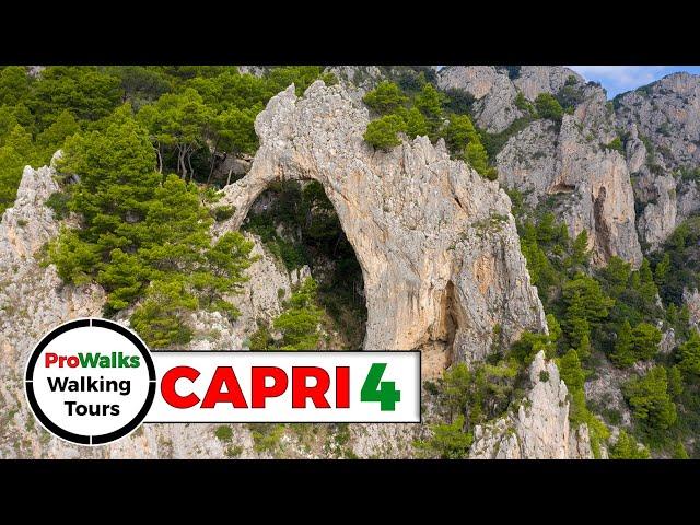 Capri Walking Tour 4 - The Pizzolungo Trail and the Natural Arch