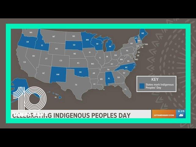 Which states recognize Indigenous Peoples Day?