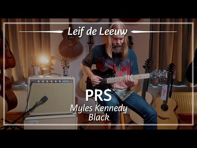 PRS Myles Kennedy Black played by Leif de Leeuw | Demo