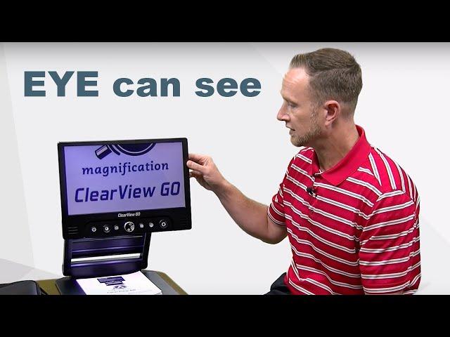 EYE can see, Inc shows the ClearView GO