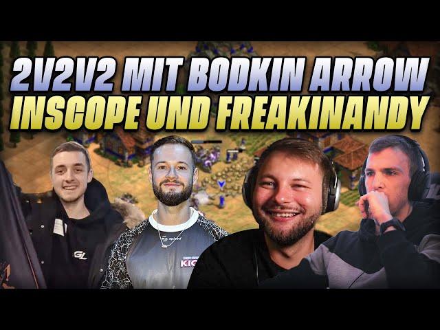 Die große Schlacht mit Andy, Inscope21, Empiio, Mizent und Bodkin Arrow