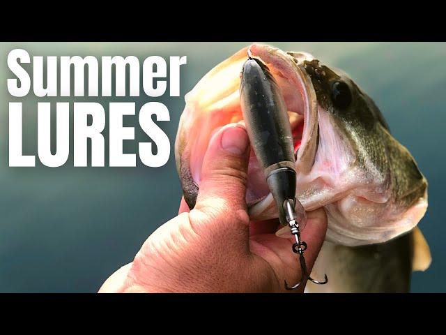 The #1 BASS LURES For SUMMER (Summertime Bass Fishing Tips)