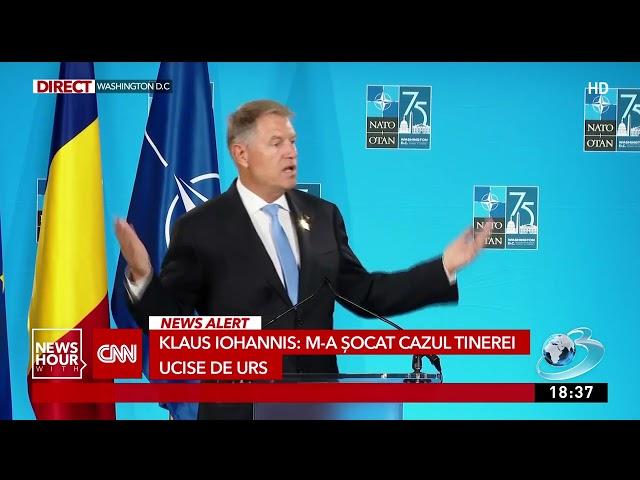 Klaus Iohannis a fost sâmbătă în Bucegi, foarte aproape de locul în care o fată a fost ucisă de urs