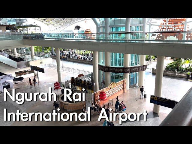 Walking in Ngurah Rai International Airport | Indonesia Bali | Walk in the Airport