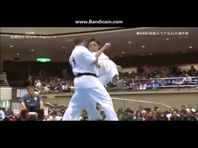 Yuta Takahashi Japan vs Lechi Kurbanov Russia Kyokushin Fight