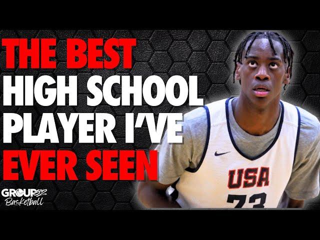 The Best High School Player I've Ever Seen | AJ Dybantsa Film Breakdown & Scouting Report