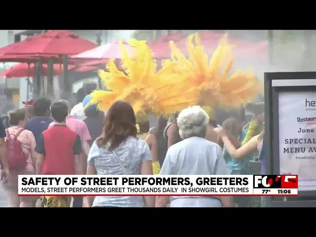 Street performers, greeters on Las Vegas Strip speak about safety after deadly stabbing