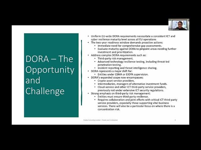 DORA: the Digital Operational Resilience Act - Regulation (EU) 2022/2554