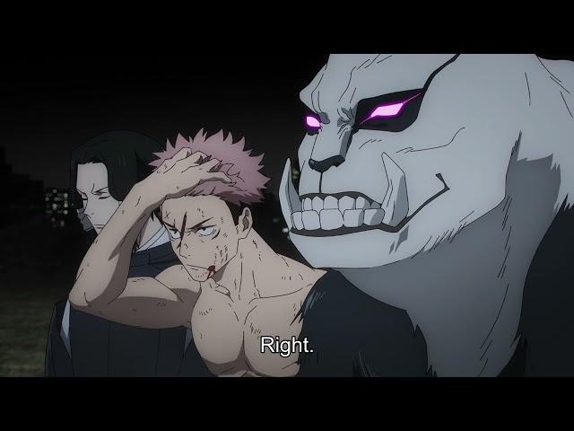 Sukuna's Muscle Memory Kicks In | Yuji Sets his Hair like Sukuna | Jujutsu Kaisen |