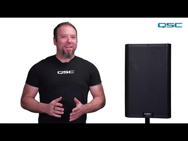 Tech Talk- How to update the QSC K.2 Series™ active loudspeaker.