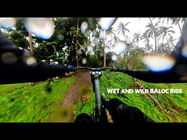 How to ride downhill trail on a rainy day