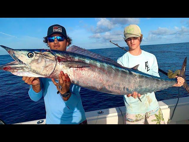 Non-Stop MONSTER WAHOO Action in the BAHAMAS (41 Wahoo Caught) - Episode 24