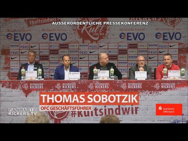 PK ZUR VORSTELLUNG VON THOMAS SOBOTZIK ALS OFC-GESCHÄFTSFÜHRER