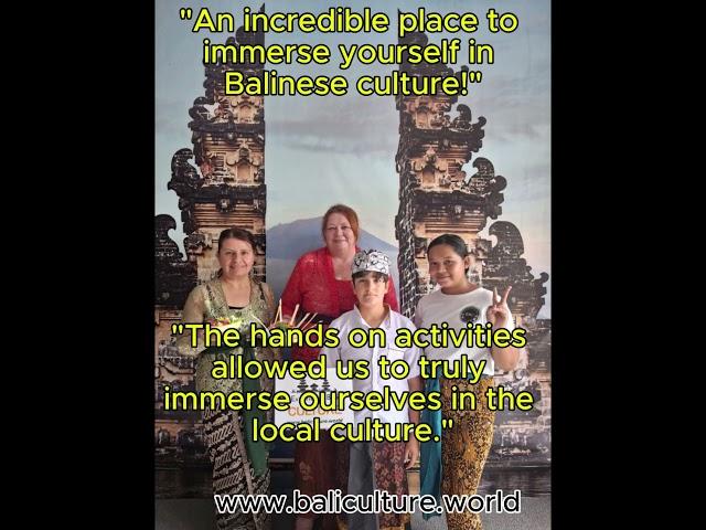 EBC EXPERIENCE BALI CULTURE Class – Google 5 star Reviews - Bali Gem #baliholiday #baligem #balivlog