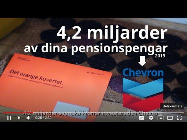 Schyssta pensioner - Chevrons miljöbrott