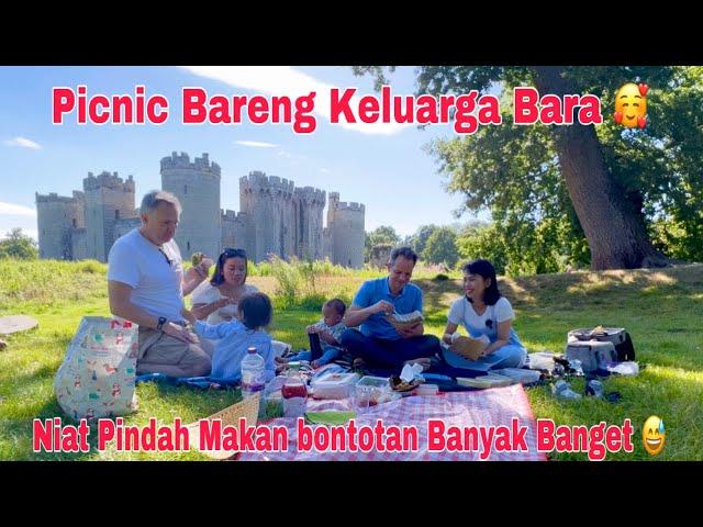 Picnic Bareng Keluarga @DianBara !! Bontot Banyak Makanan kyk Warung Lesehan 