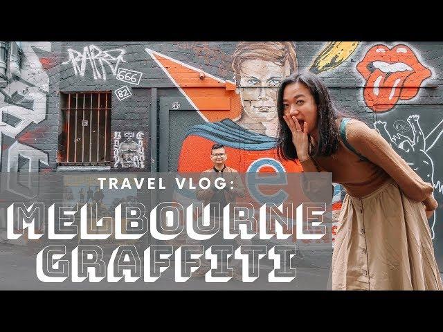 Travel Vlog: Melbourne  Graffiti | Aya Marie | Pinoy in Australia