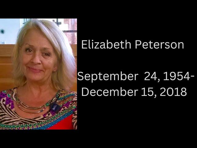 Public's Assistance with the Elizabeth Peterson Homicide Investigation