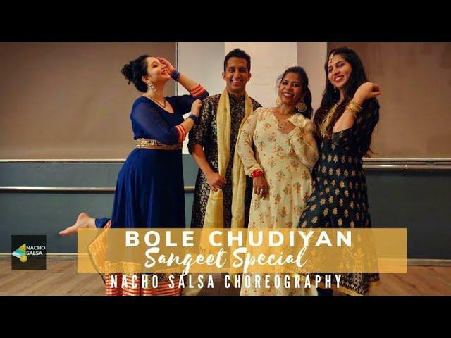 Bole Chudiyan|Sangeet Choreography|K3G|Kareena,Hritik,SRK, Kajol|Let's Naacho with Apurva