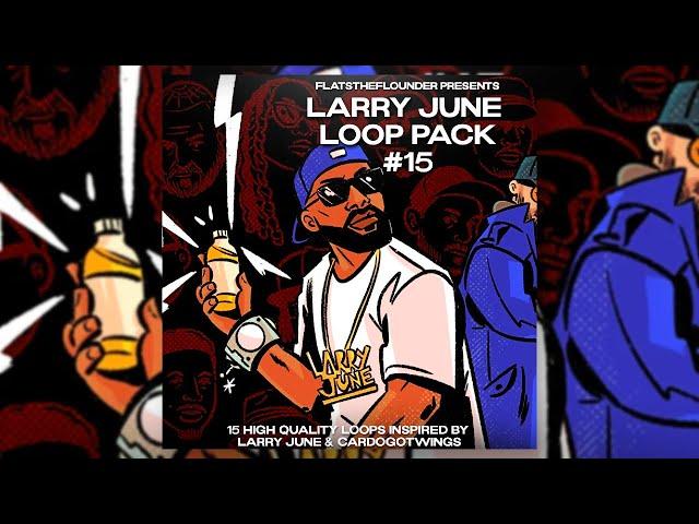 [FREE] Larry June Loop Pack #15 | Loops Inspired by Larry June & CardoGotWings + 8 Drum Loops