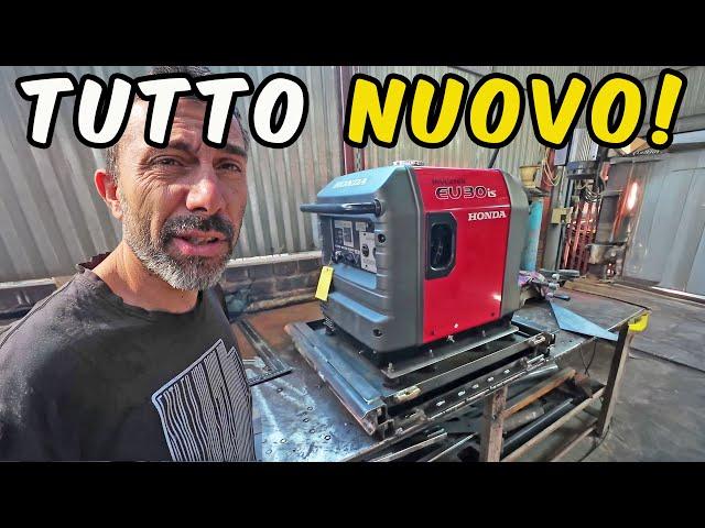 Costruiamo TUTTO NUOVO per questo generatore HONDA  Sarà la VOLTA BUONA?   Lavori in OFFICINA!