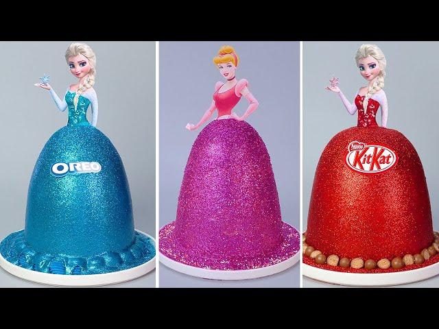 Cutest Princess Cakes Ever  Awesome Birthday Cake Ideas | Tsunami Cake | Satisfying Cake #6