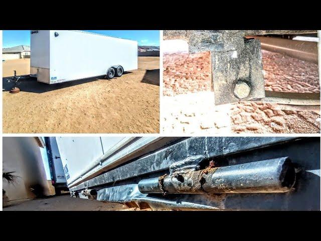 Buyer Beware!! Watch this before buying an enclosed cargo trailer to avoid these problems