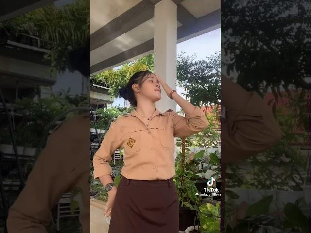 Tiktok bocil Pramuka remaja cantik