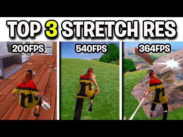 The Top 3 BEST Stretched Resolutions In Fortnite Season 2! (MAX FPS)