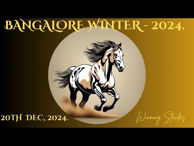 BANGALORE RACE TIPS | 200/12/2024 | BANGALORE RACE SELECTIONS | BANGALORE RACES 2024 | .