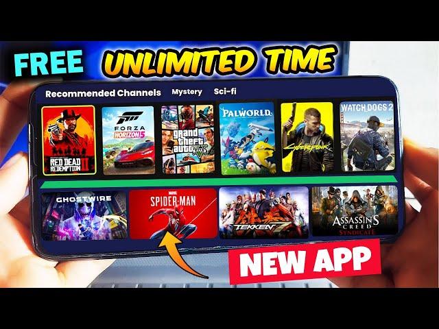 Play PC Games On Android | Free Cloud Gaming App | New Cloud Gaming Free Unlimited Time