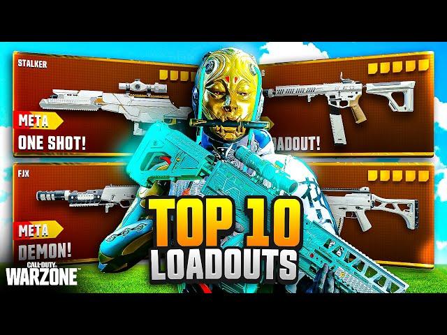 TOP 10 *BROKEN* META Loadouts in Warzone Rebirth Island