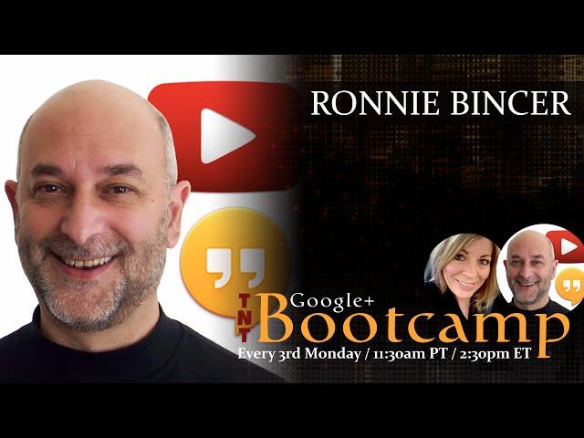 #TNTBootcamp - Ronnie Bincer